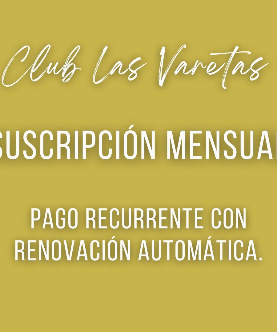 Club Las Varetas - Suscripción Mensual Junio