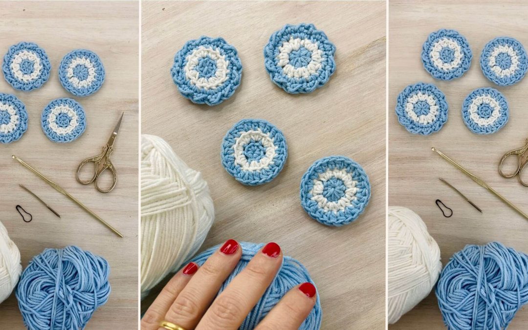 Escarapelas a crochet