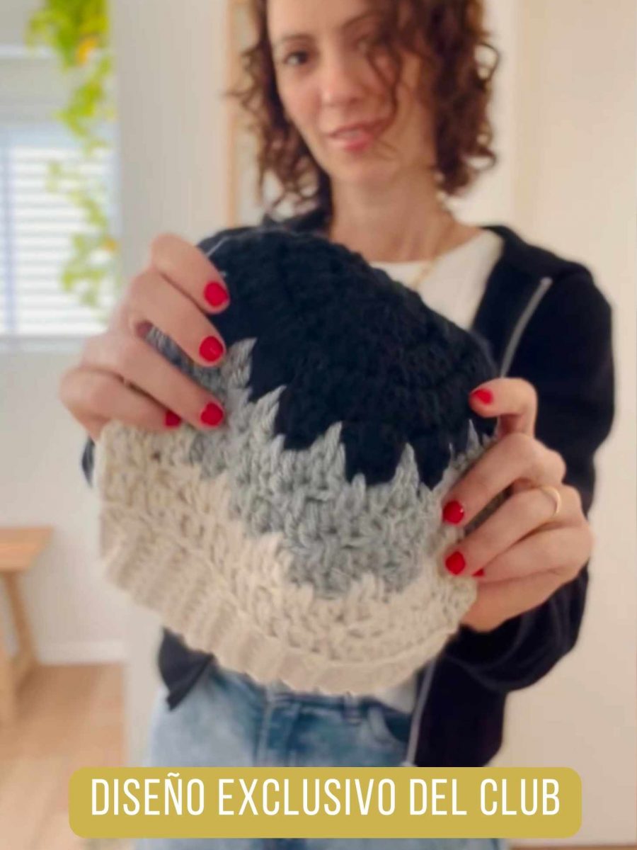 Aprendé a Tejer Gorros en Todos los Tamaños - Gorro Alpino