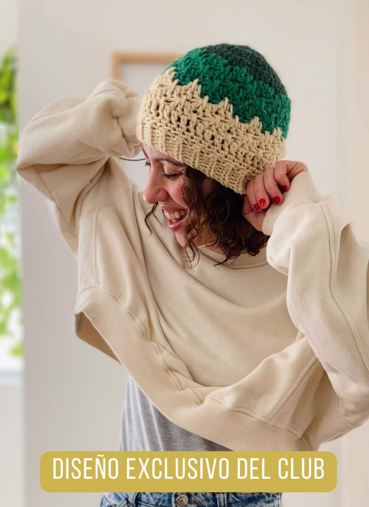 Aprendé a Tejer Gorros en Todos los Tamaños - Gorro Alpino