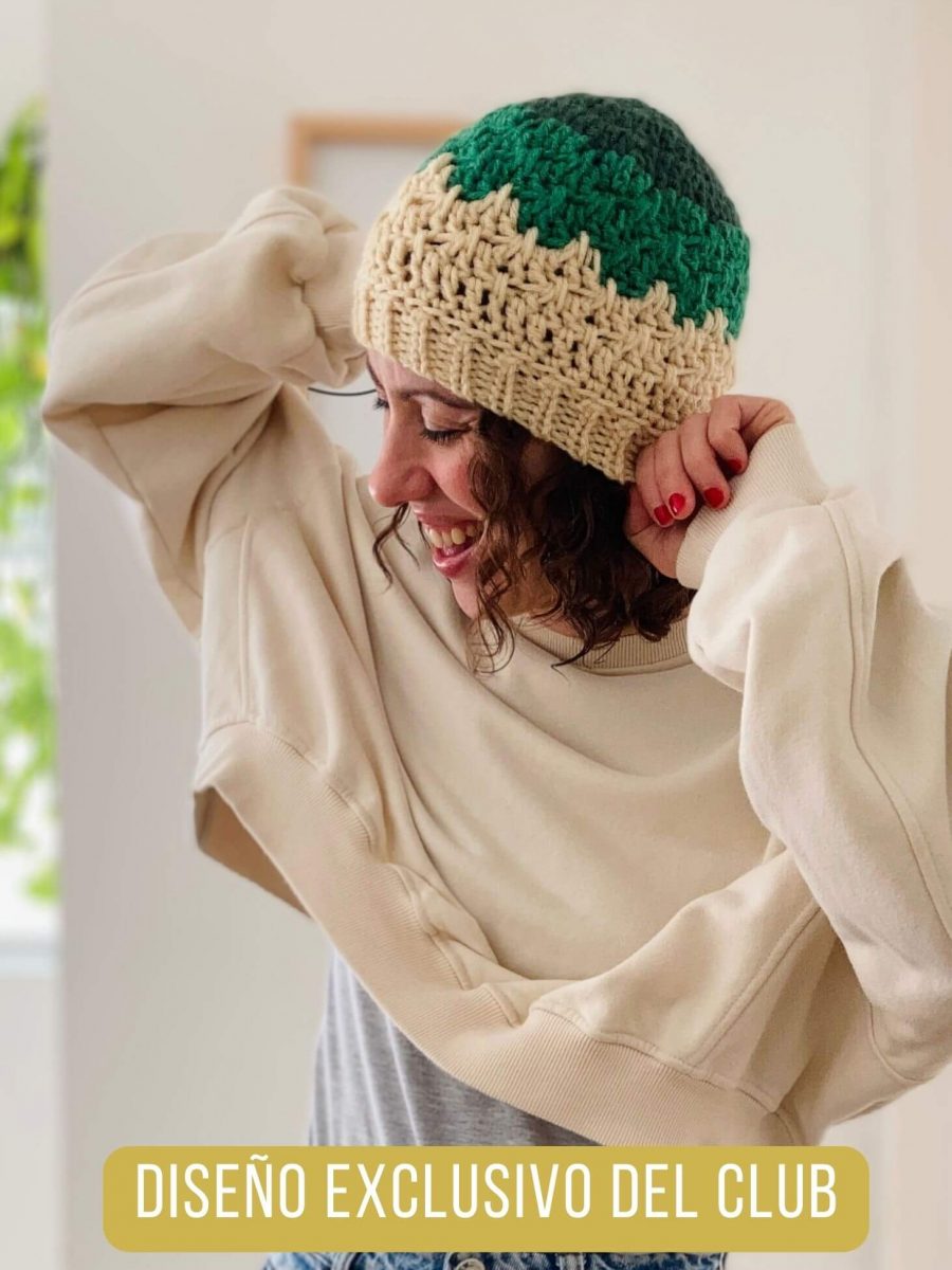 Aprendé a Tejer Gorros en Todos los Tamaños - Gorro Alpino