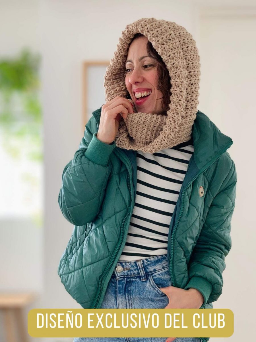 Balaclava: Cuello con Capucha a Crochet