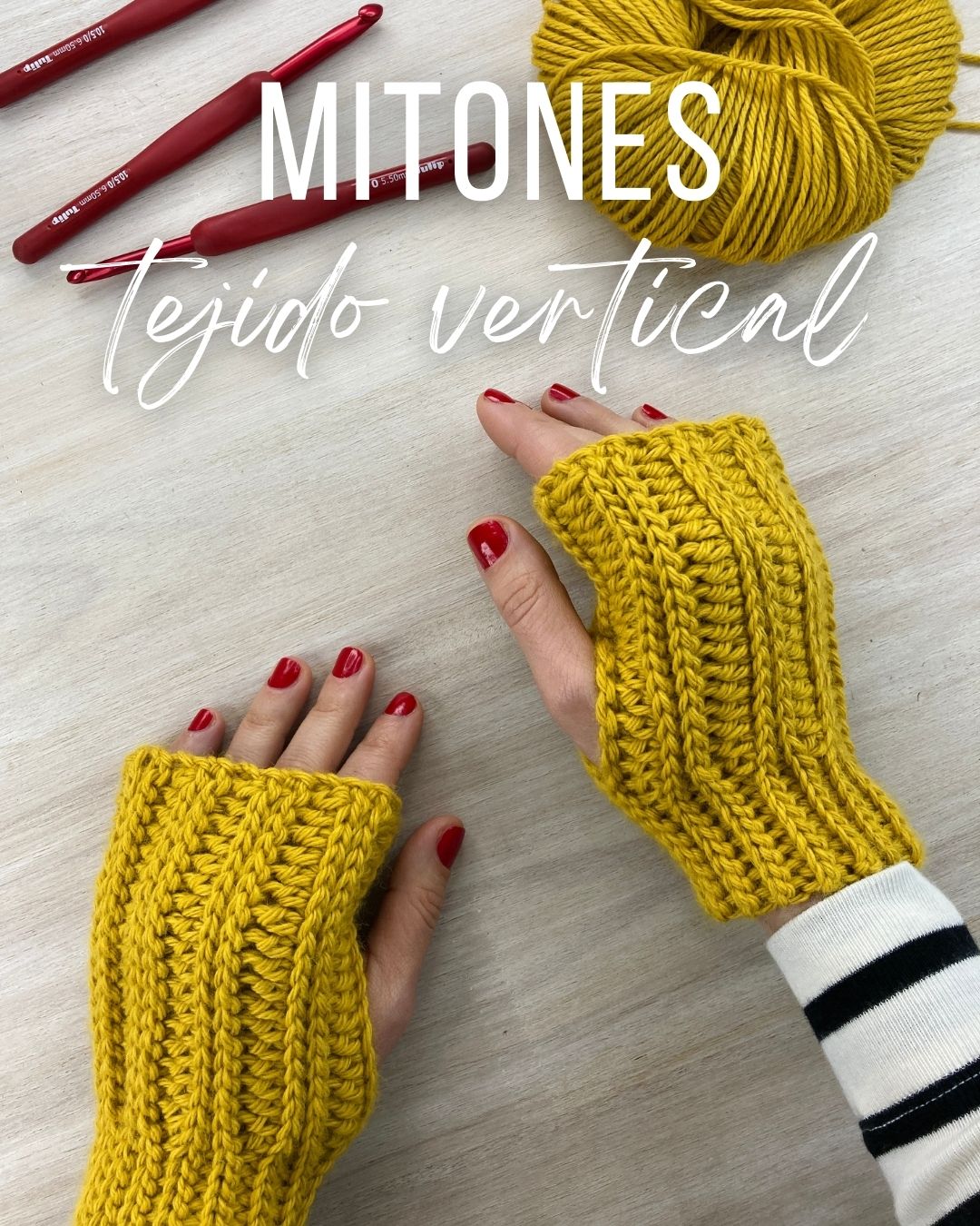Mitones – Tejido Vertical