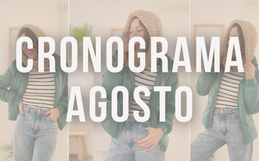 🧶 Cronograma de Clases – AGOSTO