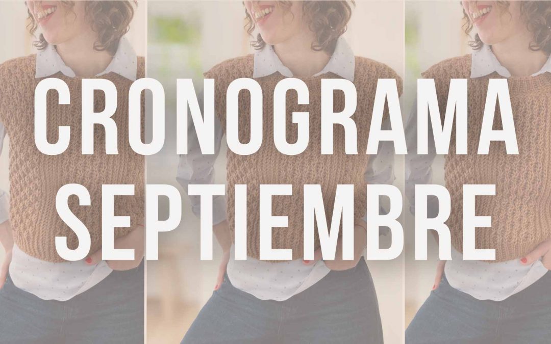 🧶 Cronograma de Clases – SEPTIEMBRE