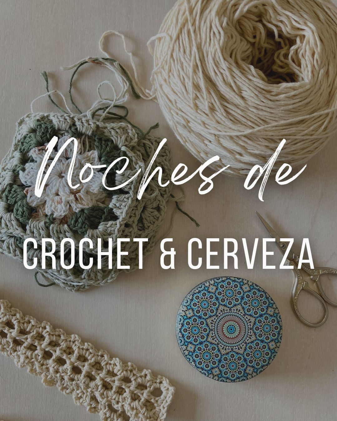 Noches de Crochet & Cerveza 🧶🍺