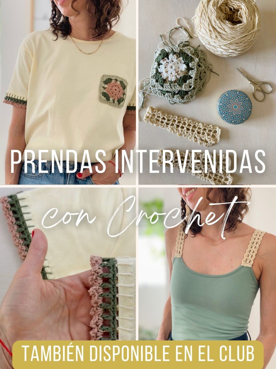 Prendas Intervenidas con Crochet