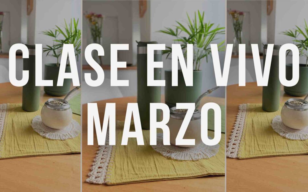 Clase en Vivo — Marzo