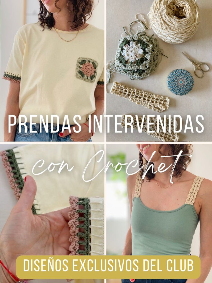 Prendas Intervenidas con Crochet